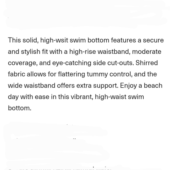 Trina Turk Monaco Solid High Waist Bottom Pink Size 4 - Picture 10 of 16